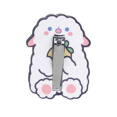 Набор для маникюра"Овечка":кусачки и двухсторонняя пилка 180/3000 грит Solomeya Manicure set "Lamb":nail clipper and double-sided nail file